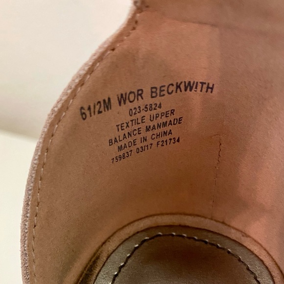 Worthington Heels - Women’s 6.5 - Light Natural - Picture 5 of 6